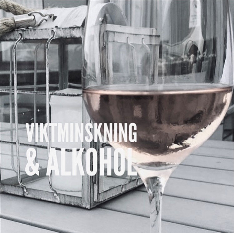 Viktminskning och alkohol.